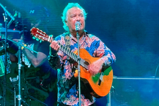 Nicolas Reyes, chanteur et fondateur des Gipsy Kings à Tanjazz 2024.