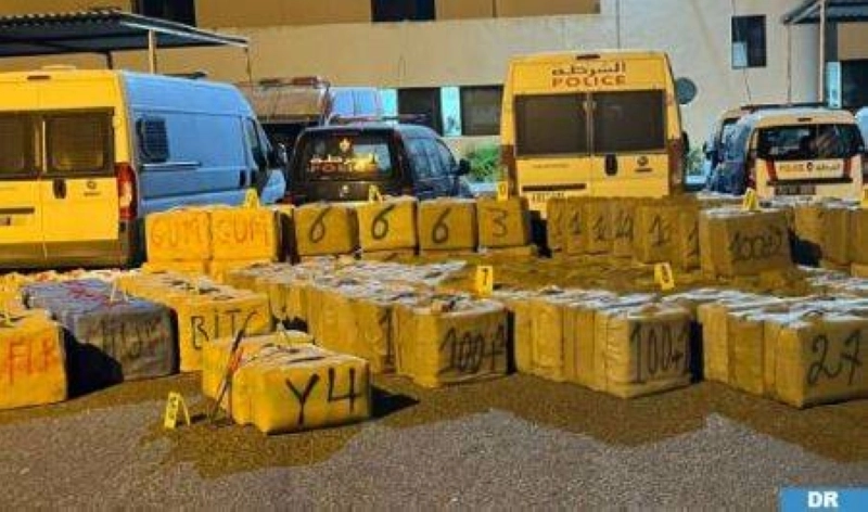 Une grande quantité de chira interceptée au port de Safi