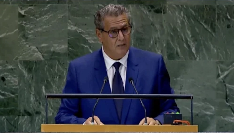 Aziz Akhannouch à la tribune du Sommet de l'avenir de l'ONU