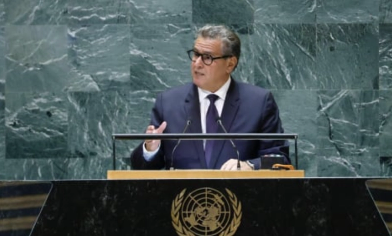 Aziz Akhannouch à la tribune de l'ONU