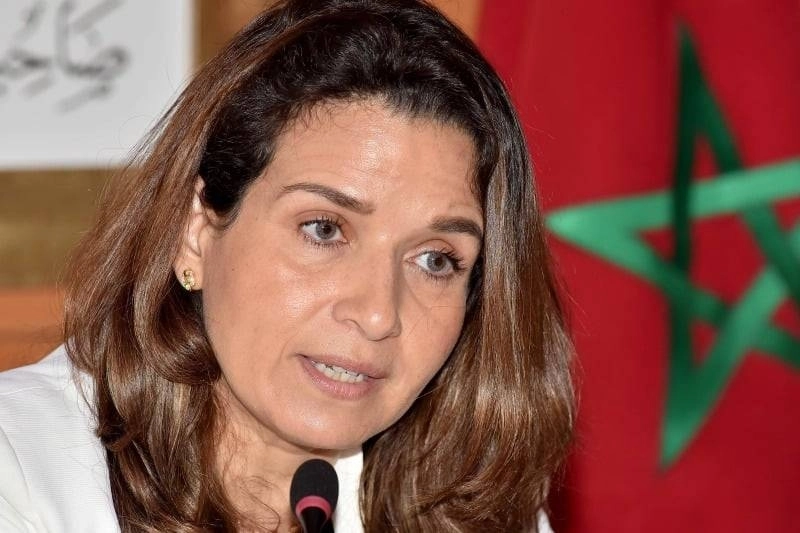 Leila Benali, ministre de la transition énergétique et du développement durable.
