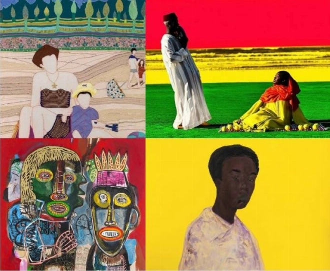 Les artistes Mbarek Bouhchichi, Hako Hankson et Derrick Ofosu Boateng exposeront leurs oeuvres du 10 au 13 octobre 2024 à la Foire 1-54 de Londres.