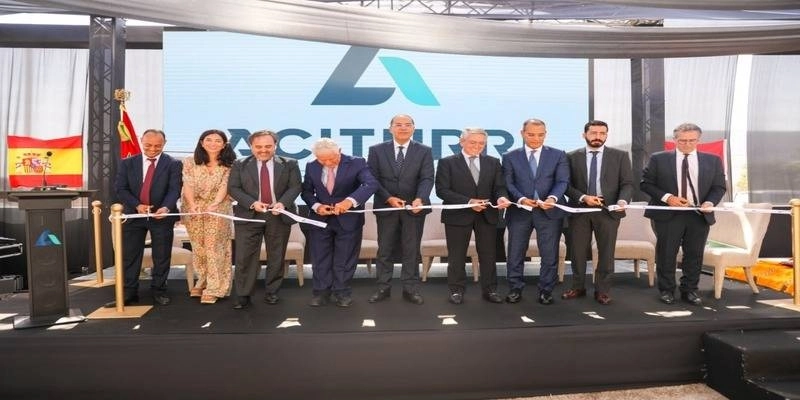 Le groupe "Aciturri" inaugure son site de production à Midparc.