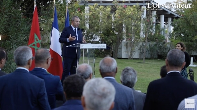Christophe Lecourtier s'exprimant lors de la cérémonie d'annonce de la nouvelle programmation culturelle