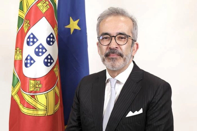 Paulo Rangel, le ministre d'Etat et des Affaires étrangères du Portugal