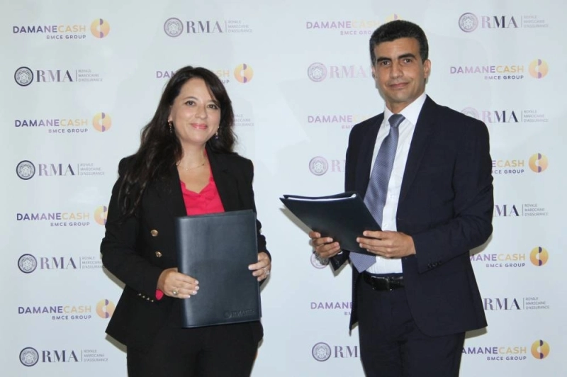 Damane cash et RMA lancent une gamme de produits d’assurance inclusive "Taaminate Damane".