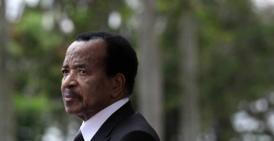 Le président du Cameroun Paul Biya