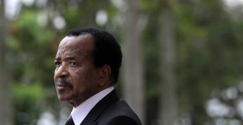 Le président du Cameroun Paul Biya