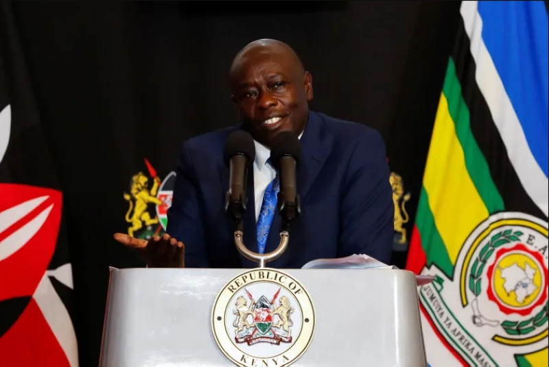 Le vice-président kényan Rigathi Gachagua