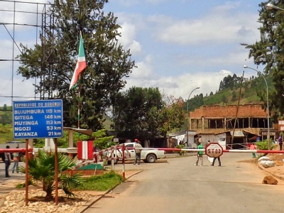 Frontière entre le Burundi et le Rwanda