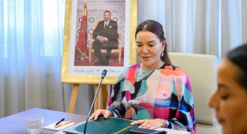 SAR Lalla Hasna préside le Conseil d'Administration de la Fondation pour la Sauvegarde du Patrimoine Culturel de Rabat.