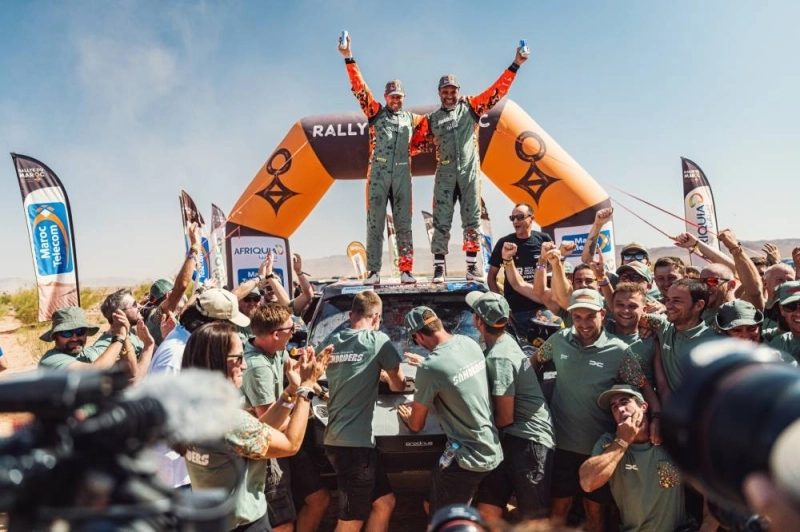 Nasser Al Attiyah et Edouard Boulanger Vainqueurs du Rallye du Maroc 2024.