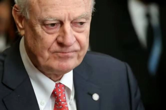 Staffan de Mistura. Il n'y a pas de poire à couper
