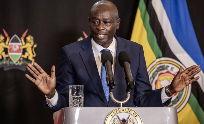 Le vice-président kényan Rigathi Gachagua