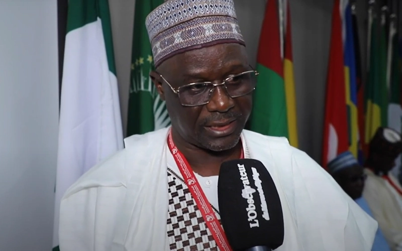 Kassim Ahmed Ibrahim, coordinateur national des opérations de l'association nigériane des propriétaires de transport routier (NARTO) et premier vice-président de l'union africaine du transport et de la logistique (UAOTL), Kassim Ahmed Ibrahim.
