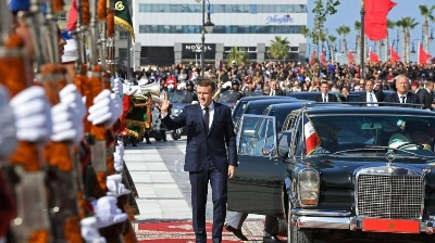 Ph. Archives - Visite du Président Macron au Maroc en 2017