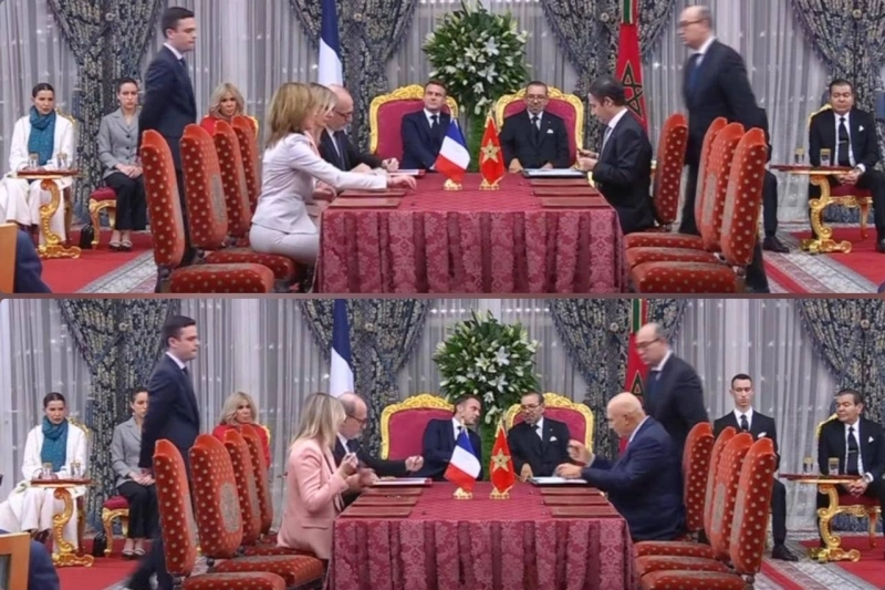 22 accords ont été signés devant SM le Roi Mohammed VI et le Président Macron dont ceux actés par Benchaâboun et Terrab.