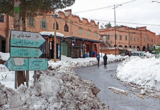 Des chutes de neige record