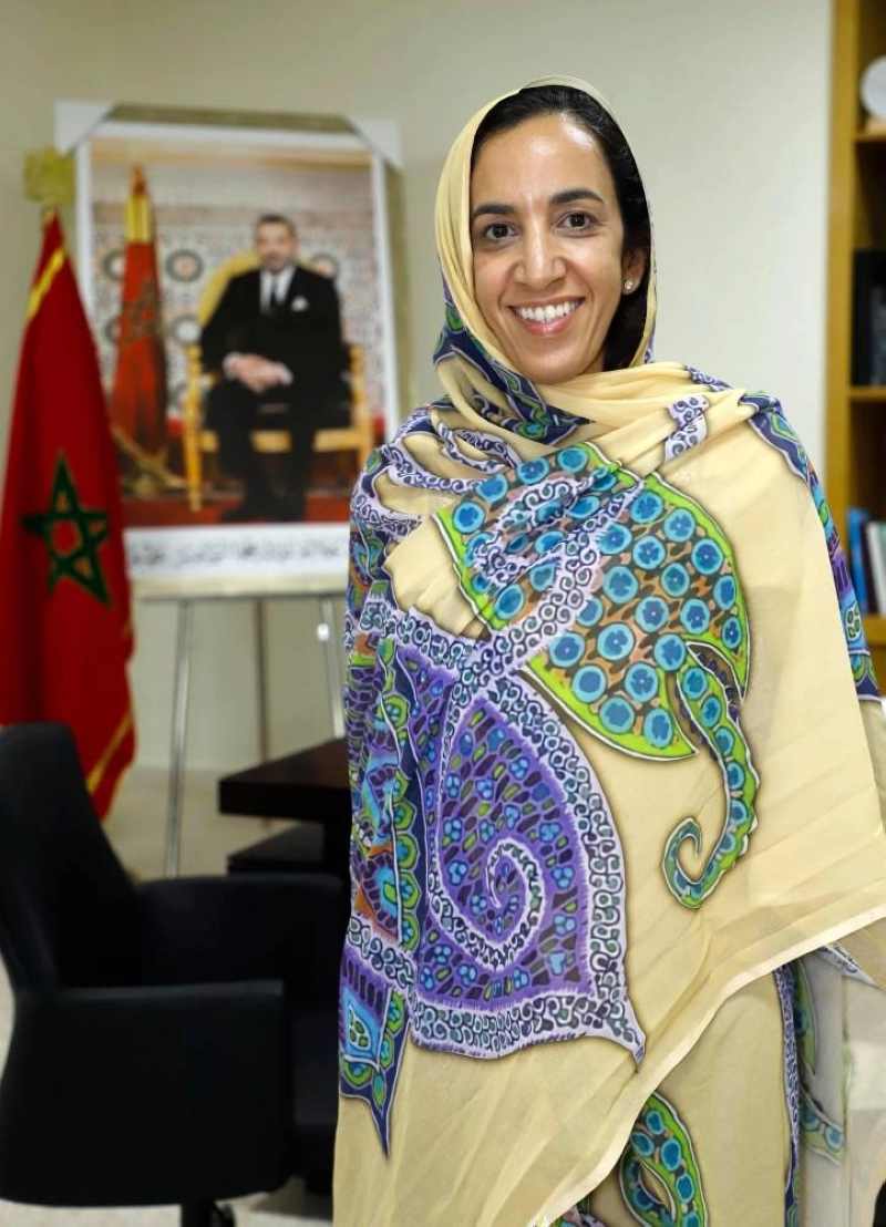 Mbarka Bouaida, présidente du conseil de la région Guelmim Oued Noun