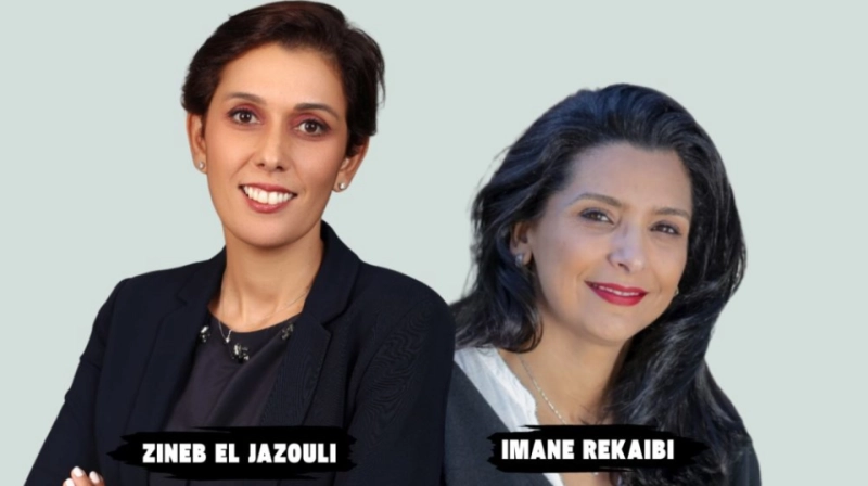 Zineb El Jazouli et Imane Rekaibi.