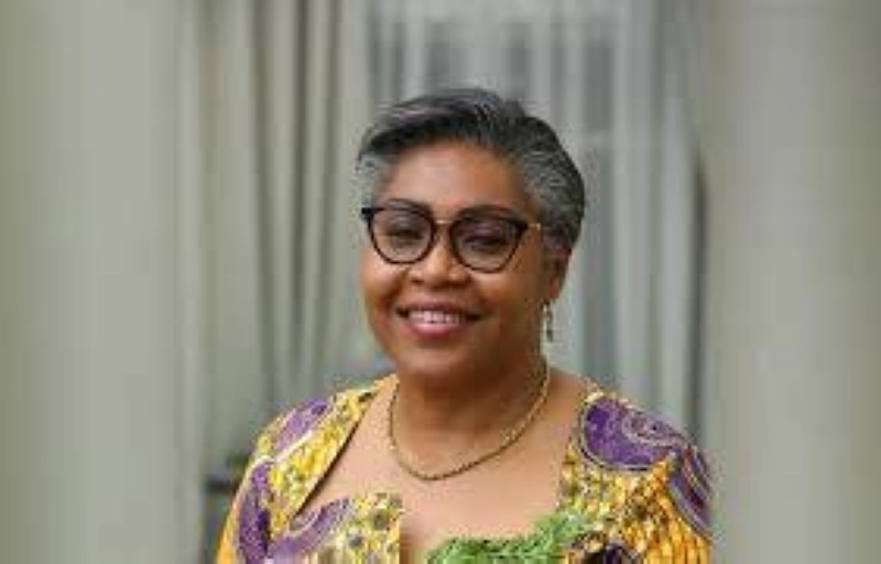 Judith Suminwa Tuluka, première ministre de la République démocratique du Congo.