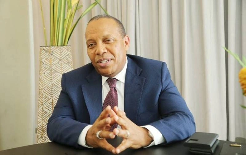 Patrice Trovoada, premier ministre de Sao Tomé-et-Principe.