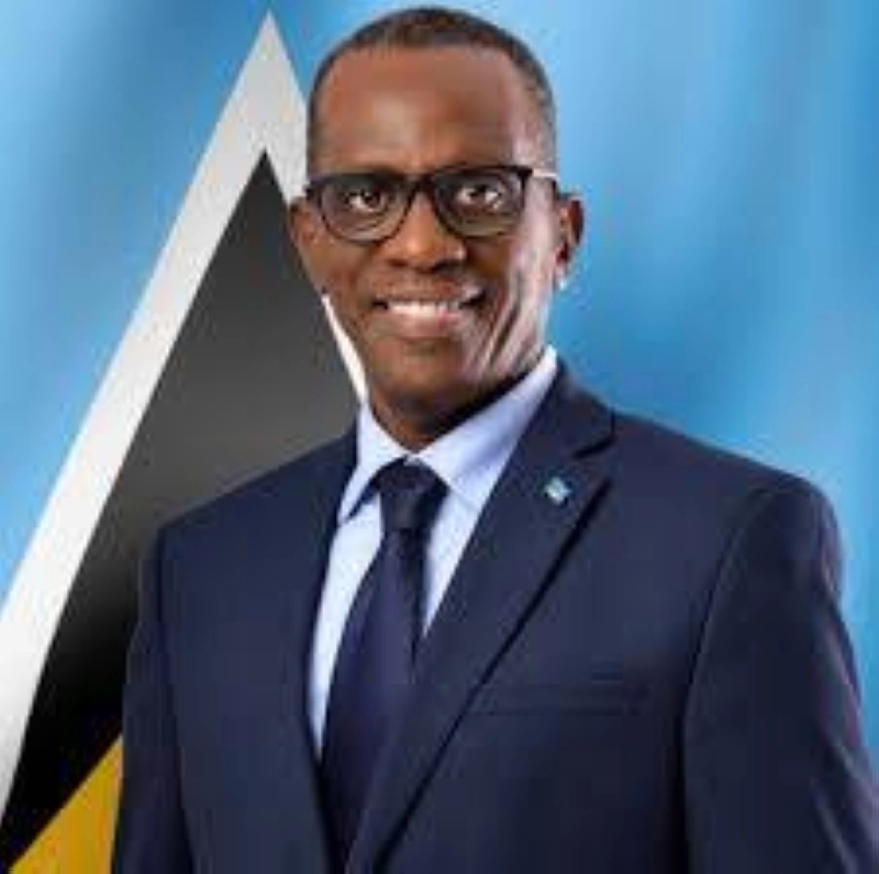 Philip Joseph Pierre, Premier ministre de Sainte-Lucie.