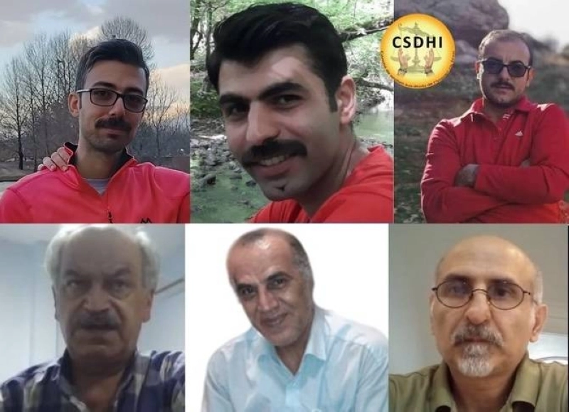 Abolhassan Montazer, Pouya Ghobadi, Vahid Bani-Amirian, Babak Alipour, Ali-Akbar Daneshvarkar et Mohammad Taghavi. Les victimes du régime des Mollahs