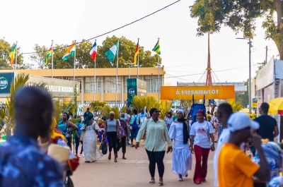 Les visiteurs lors de la 18ème Foire internationale de Lomé