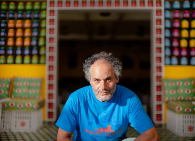 Hassan Hajjaj à Jajjah, Marrakech- Yoriyas.