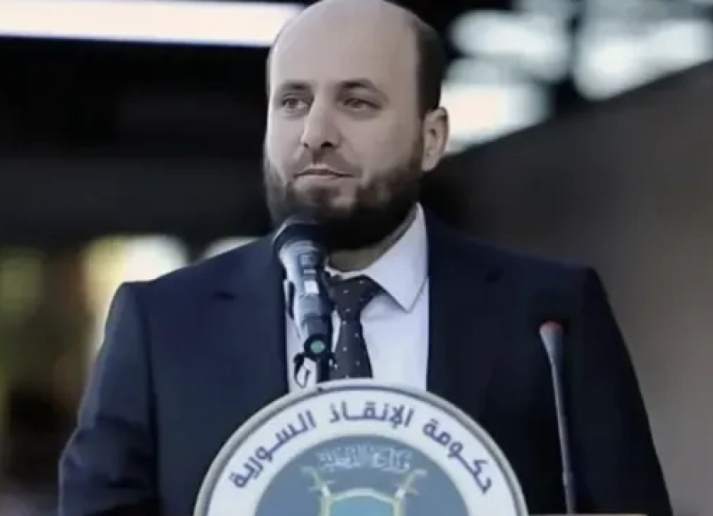 Le Premier ministre, Mohammad al-Bachir. Une période transitoire qui va jusqu'à mars 2025