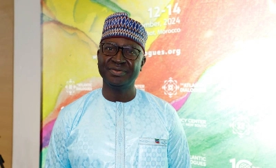 Muhammadou M.O. Kah, ambassadeur de la Gambie en Suisse et représentant permanent du pays africain auprès des Nations Unies, de l’OMC et d’autres organisations internationales.