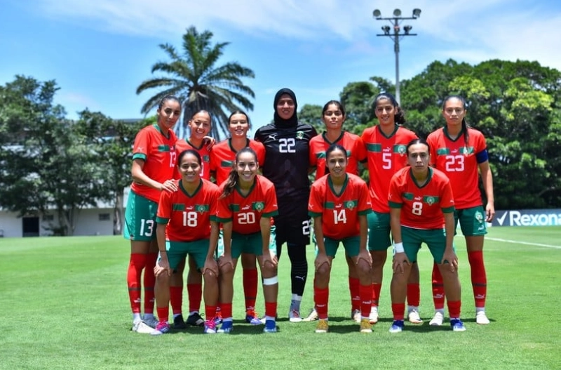 L'équipe du Maroc féminine des moins de 20 ans