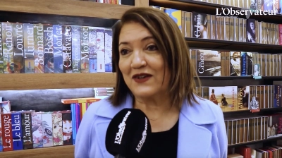 Amina Alami Mesnaoui, fondatrice et propriétaire de la Librairie Porte d'Anfa