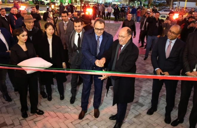 Inauguration de la nouvelle succursale d'Autohall à Tanger.
