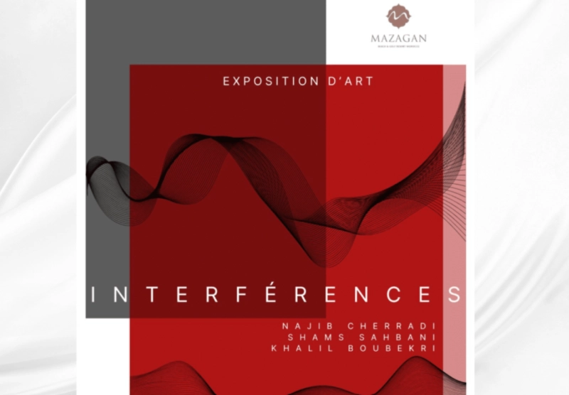 L'exposition Interférences se déroule du 12 au 22 décembre 2024 au Mazagan Beach & Golf Resort.