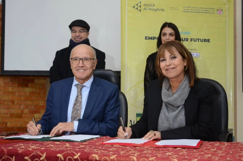 L’USMBA et INJAZ Al-Maghrib renouvellent leur partenariat.