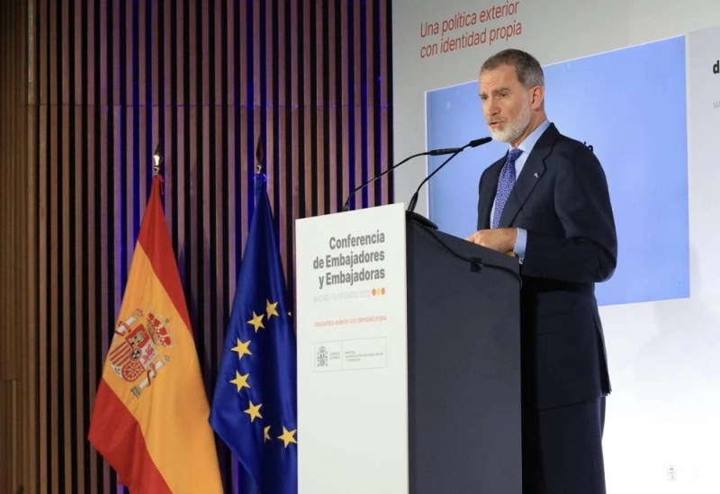 Le Roi Felipe VI d'Espagne