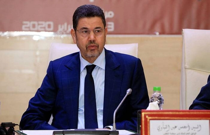 Mohamed Abdennabaoui, le Premier président de la Cour de Cassation, président délégué du Conseil supérieur du pouvoir judiciaire.