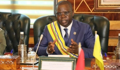 Le président du Parlement de la Communauté économique et monétaire de l’Afrique centrale (CEMAC), Evariste Ngamana