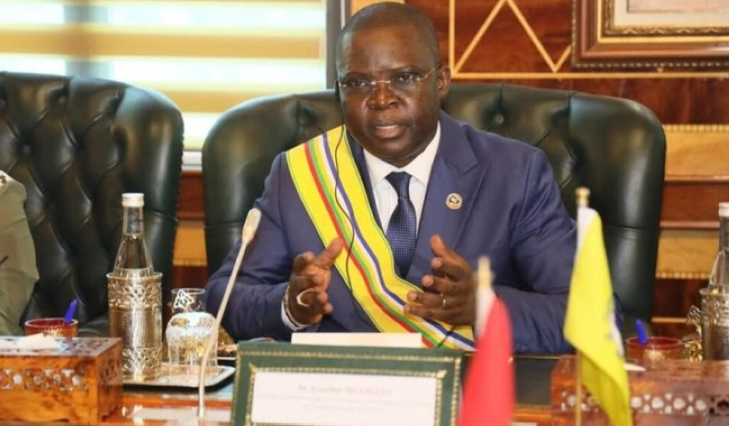 Le président du Parlement de la Communauté économique et monétaire de l’Afrique centrale (CEMAC), Evariste Ngamana