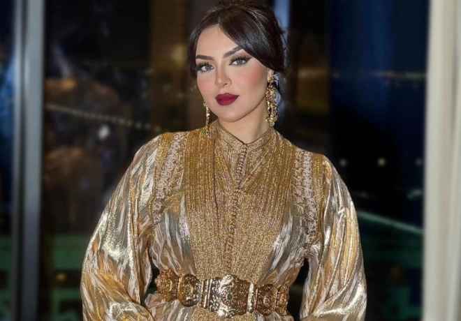La chanteuse Douaa Lahyaoui.
