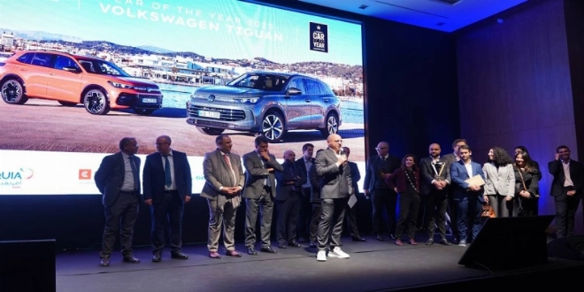 Youssef Touhami, directeur de Volkswagen Maroc lors de la soirée du COTY 2025.