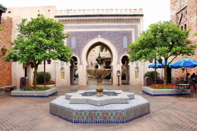 Le Zellige marocain à Walt Disney World, Orlando Etats-Unis