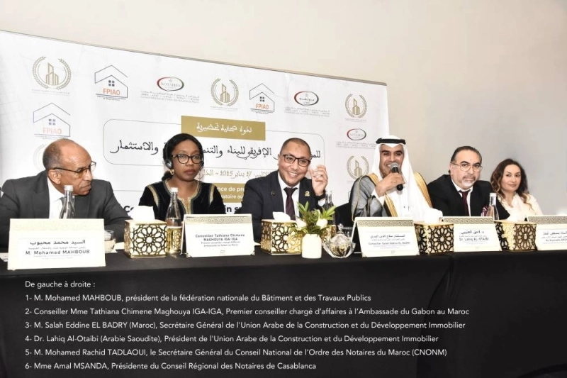 Laâyoune abritera les 4 et 5 avril 2025, le congrès arabo-africain sur le développement et l’investissement immobilier.
