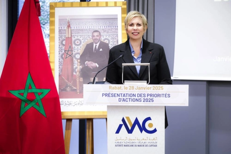 Nezha Hayat, présidente de l’autorité marocaine du marché des capitaux (AMMC).