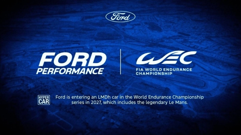 Ford confirme son engagement dans la catégorie Hypercar du Championnat du monde d'endurance FIA WEC à partir de la saison 2027.