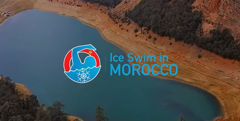 La 8ème édition de l'Ice Swim in Morocco aura lieu le 8 février 2025 dans un bassin flottant sur le lac d’Aguelmam Azegza.