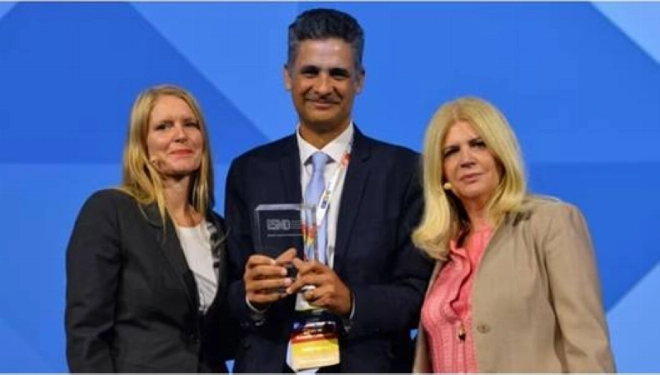 Lors de sa consécration par l'ESMO award en 2022