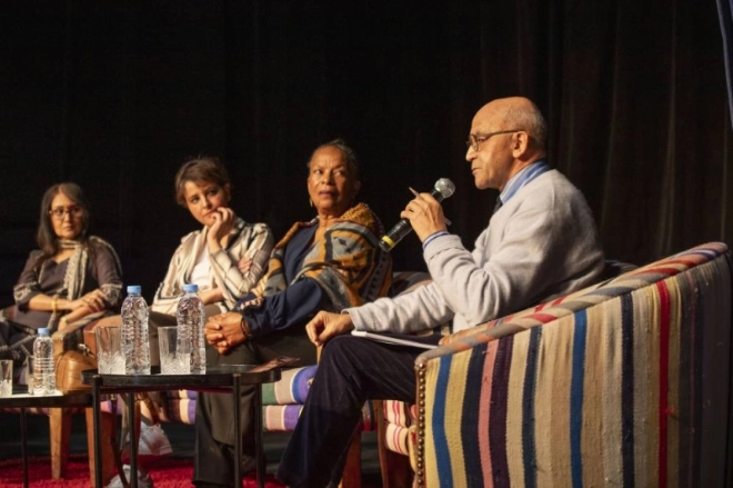 Najat Vallaud-Belkacem, Christiane Taubira et Ali Benmakhlouf- FLAM 2025.